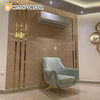 High Glossy UV Marble Waterproof Hard Plastic Sheet PVC Marble Sheetv
