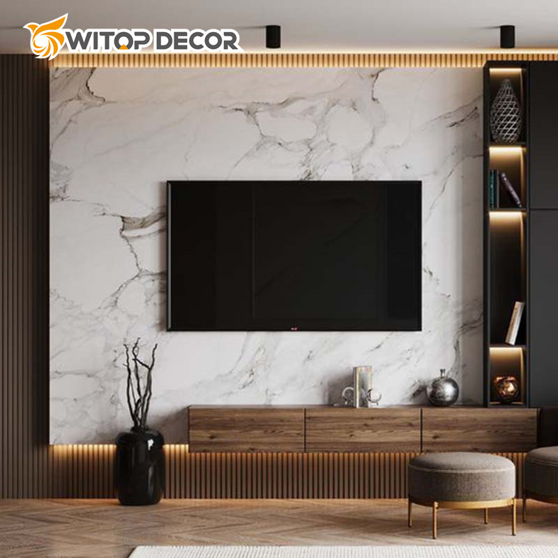 UV Marble Sheet PVC Marble Sheet UV Board for Living Room