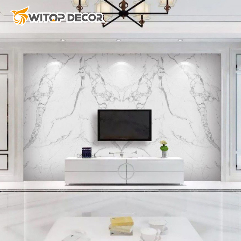 UV Board Faux PVC Marble Sheet 3mm Interior Decorative UV Marble Board