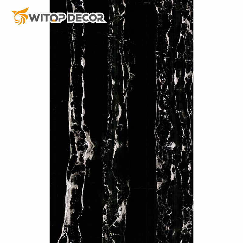 New High Glossy 3D PVC Marble Sheet Wall Panel UV Marble Sheet 3D Designs