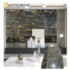 3mm High Glossy 4X8 Waterproof UV Kitchen Panel PVC Marble Grain Sheet