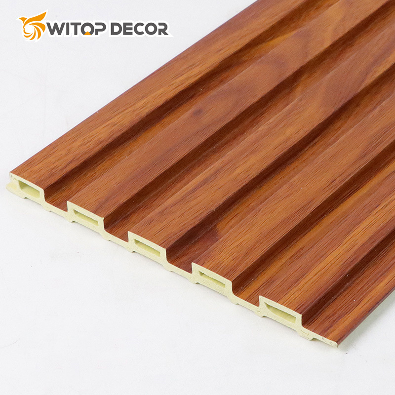 Home Decorative Wall Cladding Wooden Plastic Composite WPC Wall Panels