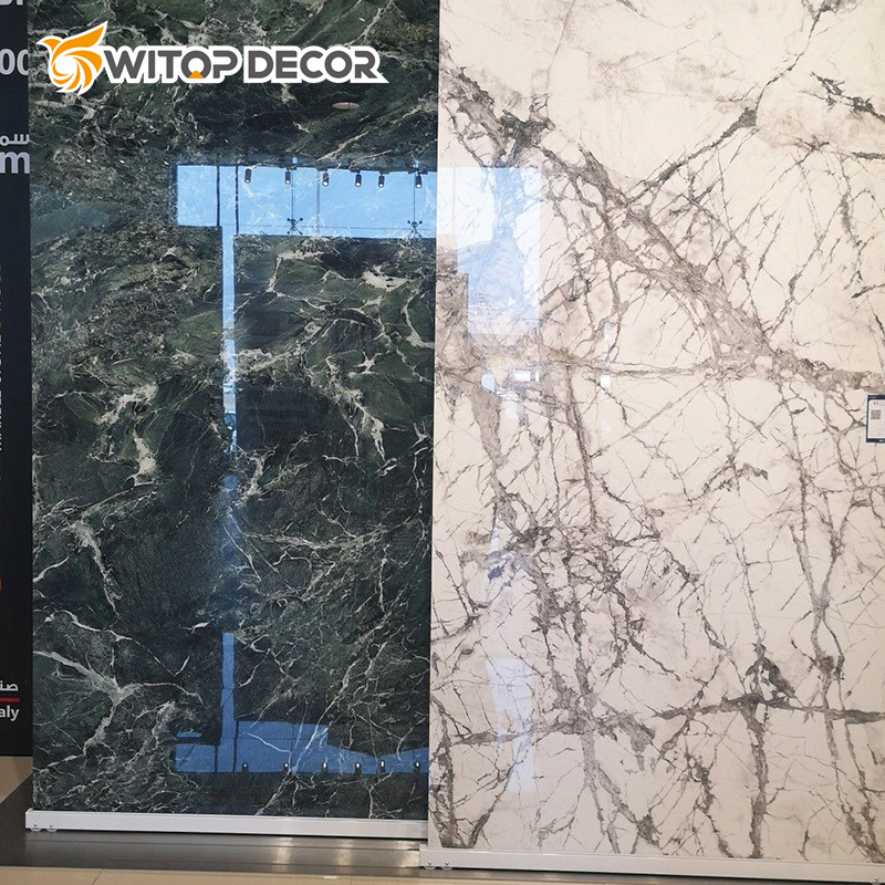 Marble Substitute 1220*2800*3mm Solid PVC Plastic UV Board for Wall