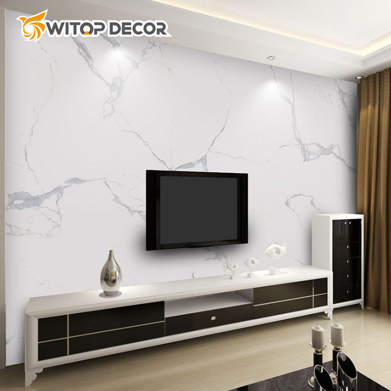 Marble Substitute 1220*2800*3mm Solid PVC Plastic UV Board for Wall