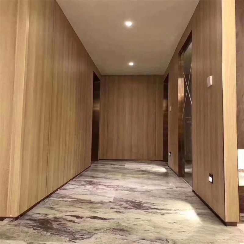 Wooden Grain WPC Ceiling Panels Designs for Decoration