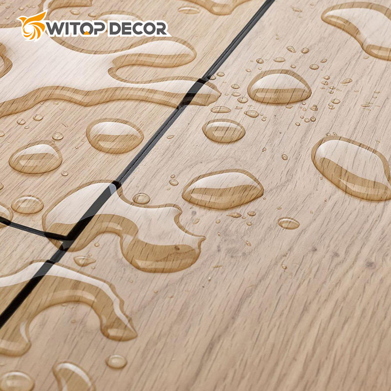 Embossed Customized Spc Flooring Click Lock Vinyl Flooring Wood Grain Flooring