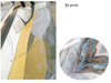 1.22m*2.44m 3mm Anti-Corrosive UV Coating High Gloss PVC UV Wall Marble Sheet