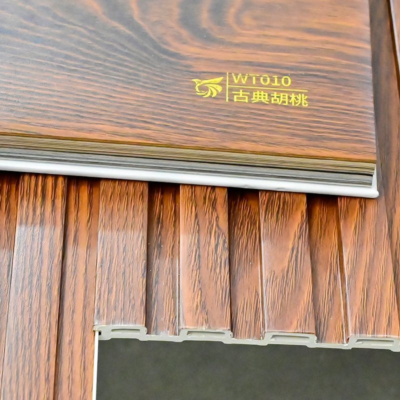 WPC Fluted Sheet - Lightweight and Sustainable Siding Solution