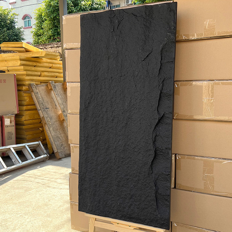 Lightweight Faux Stone Surface PU Foam Stone Wall Panel