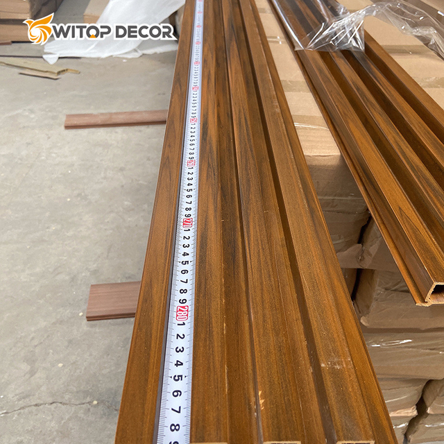 Fluted Panel with Anti-Dust and Anti-Smudge Feature