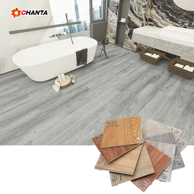 8 mm 12 mm Eco Friendly Waterproof Spc Thrush Oak Click Lock Flooring