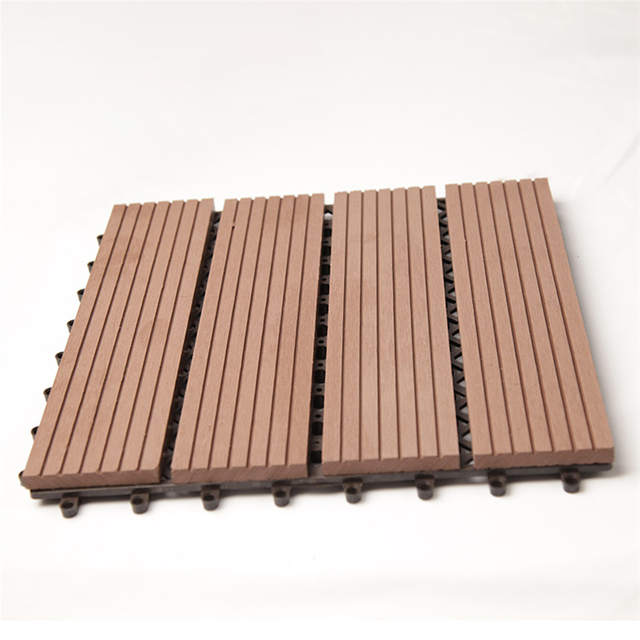 Exterior Durable Co-Extrusion Wood Plastic Composite WPC Decking
