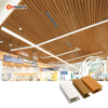 Eco Wood WPC Ceiling Tiles Panels for Decoration