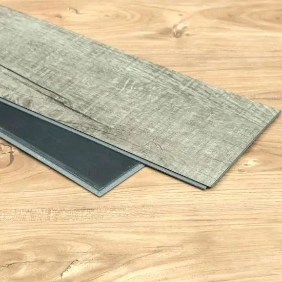 Waterproof Durable Healthy PVC Vinyl Flooring 4mm Interlock Click Lvt Spc Flooring