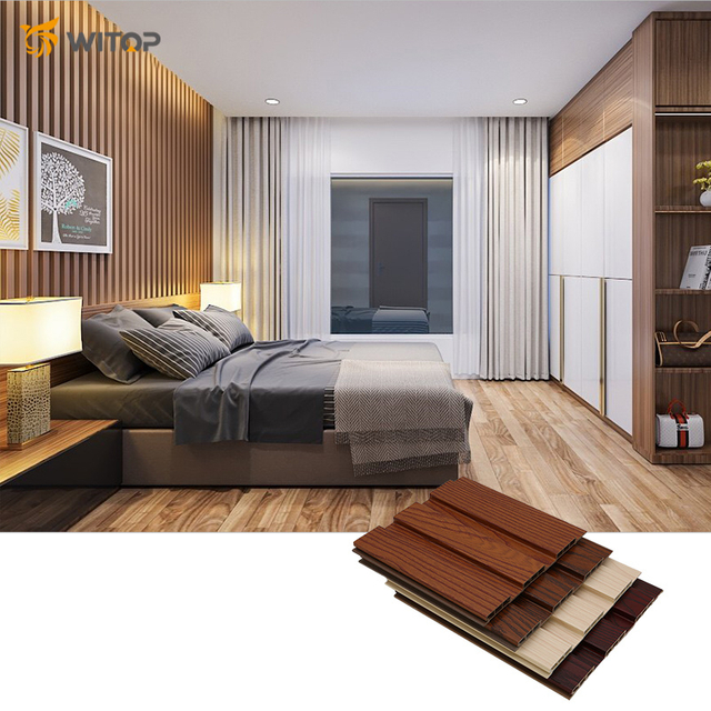 Waterproof Integrated Wallboard Wood Plastic WPC Wall Panel for Residential