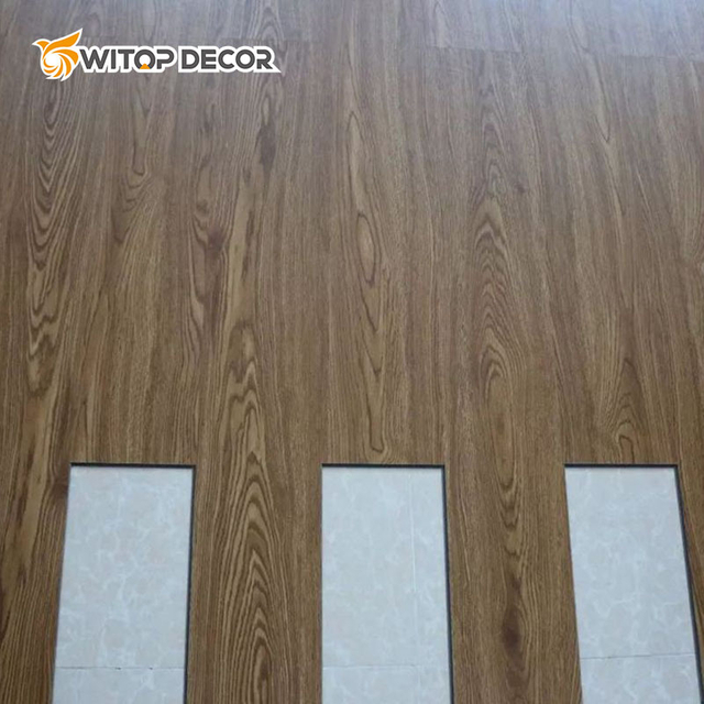 Resilient Waterproof High-Quality Spc Vinyl Flooring Attached 2mm EVA