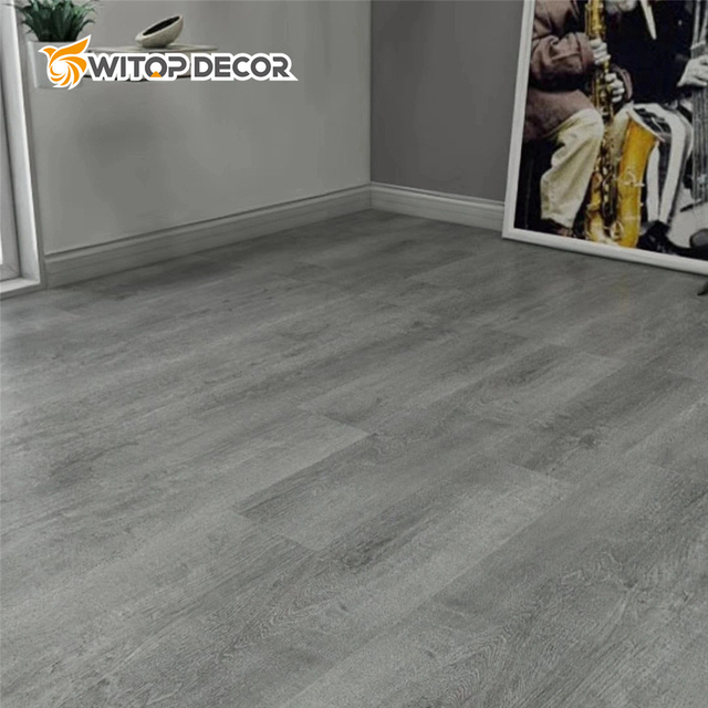 Click Lock PVC Plastic Lxury Vinyl Plank Flooring Aqua Stone Spc Flooring