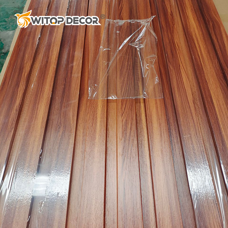 Wood Grain Surface WPC Wall Panel PVC WPC Wall Panel Wood Plastic Composite WPC Wall Cladding Panel