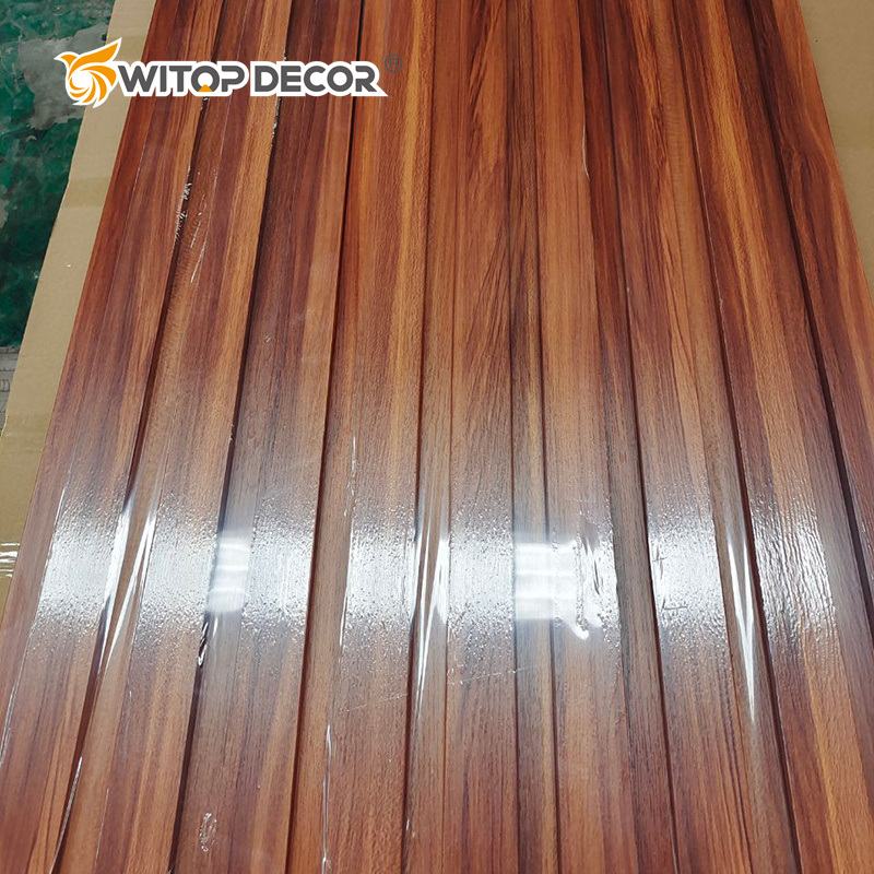 Wood Grain Surface WPC Wall Panel PVC WPC Wall Panel Wood Plastic Composite WPC Wall Cladding Panel
