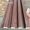 Laminated Decorative Wood Grain Indoor WPC Panel for Wall and Ceiling Decoration