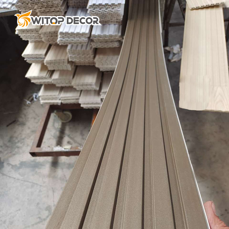 Solid Wood WPC Decorative Wall Panel PVC Decorative 3D Wall Panels