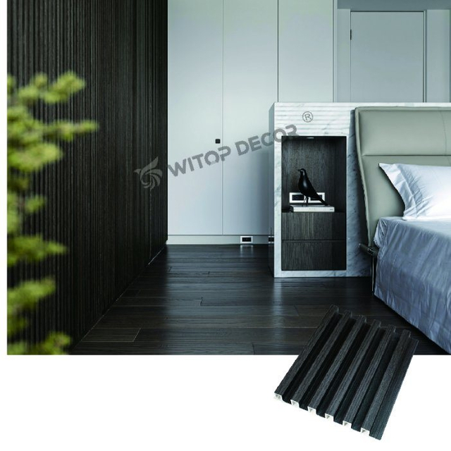 Art Bedroom DIY 3D Deep WPC Wall Panel