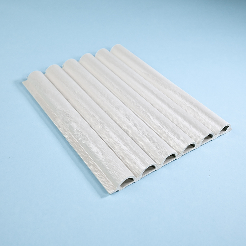 Light Color Fragrant Apricot Good Toughness WPC Wall Plank