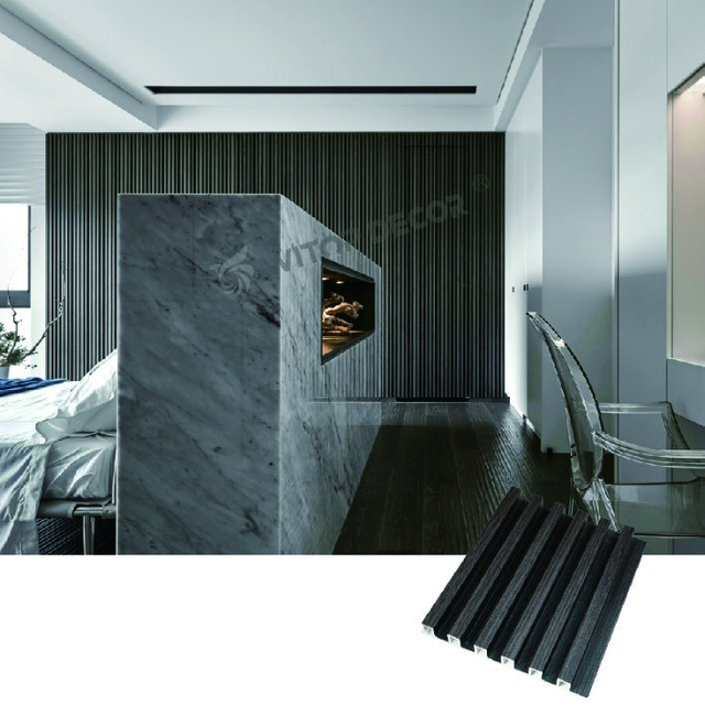 100% Waterproof Interior Decoration WPC Wall Cladding Exterior