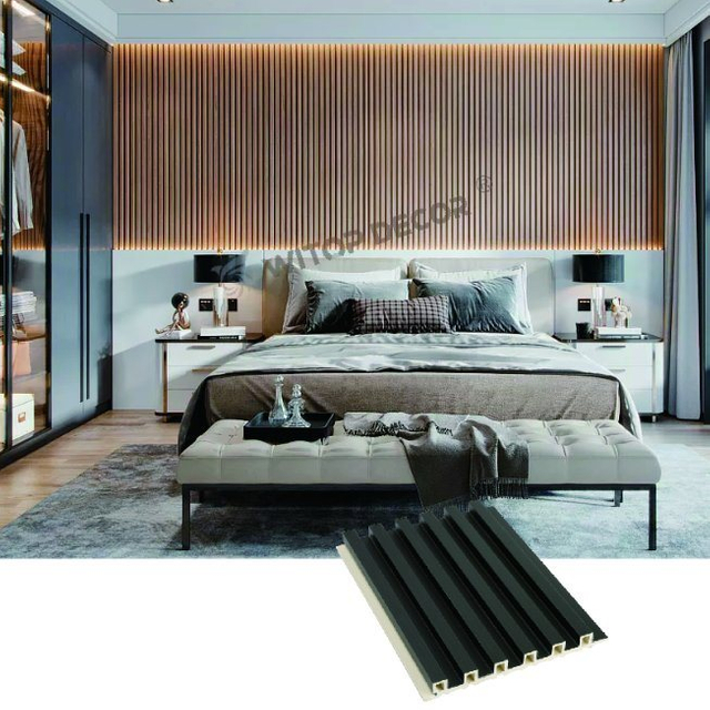 0 Formaldehyde Reliable PVC Cladding Outdoor WPC Wall Panel