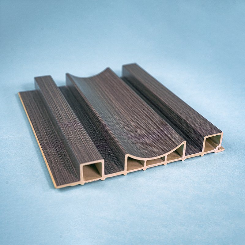 Shaped Extrusion Slat Wood Fiber WPC Wall Panel