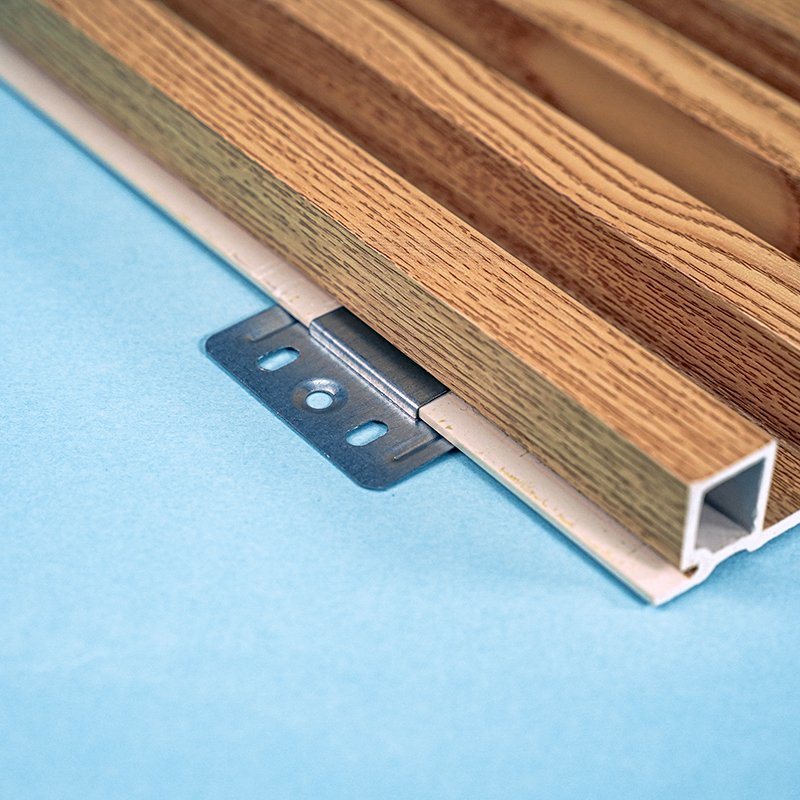 Red Silk Oak Simple Installation Cladding WPC Panel