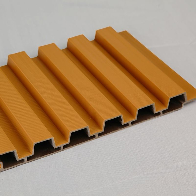 Co-Extrusion Capped Wood Plastic Composite WPC Great Wall Panel