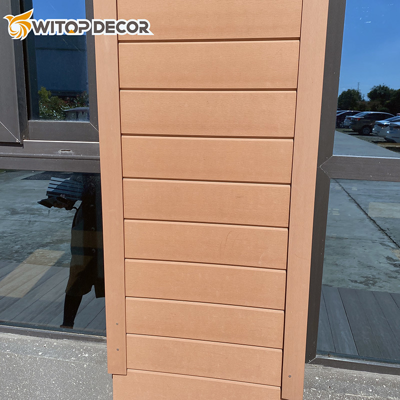 Hot Sale Antiaging 3D Embossing WPC External Wall Cladding Panels