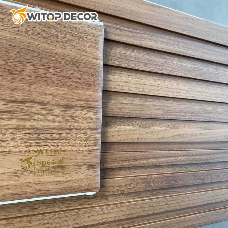 Wooden Plastic Composite Waterproof Fireproof WPC Wall Panel