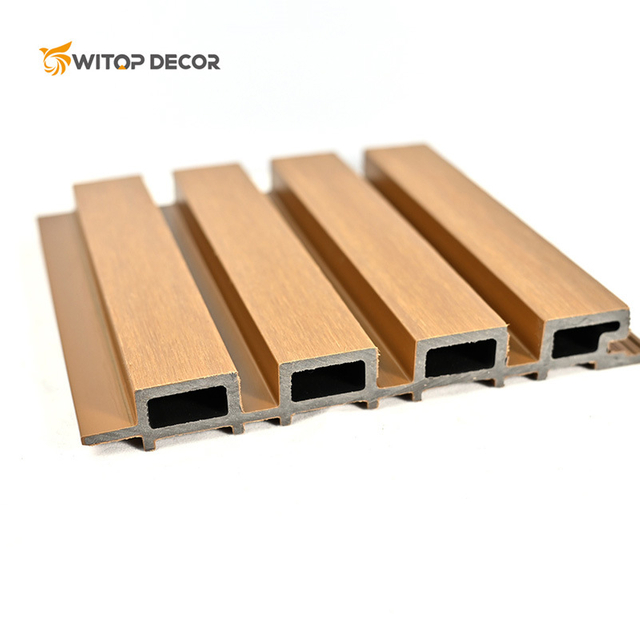 Customize Wooden Grain WPC Panels WPC Exterior Wall Panel