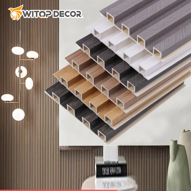 High Quality Fluted Wall Panel Interior Decoration WPC Wall Panel