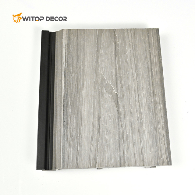 Exterior Anti-UV Anti-Mildew Fluted Design WPC Wall Cladding