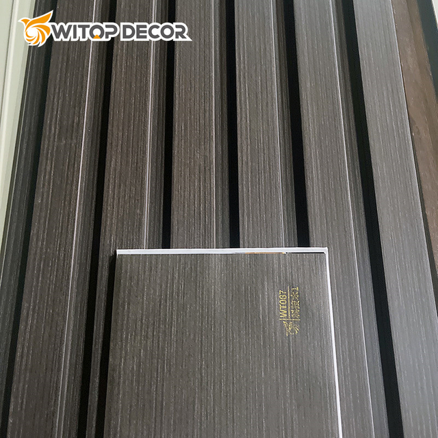 Eco-Friendly Decoration Material WPC Wall Panel