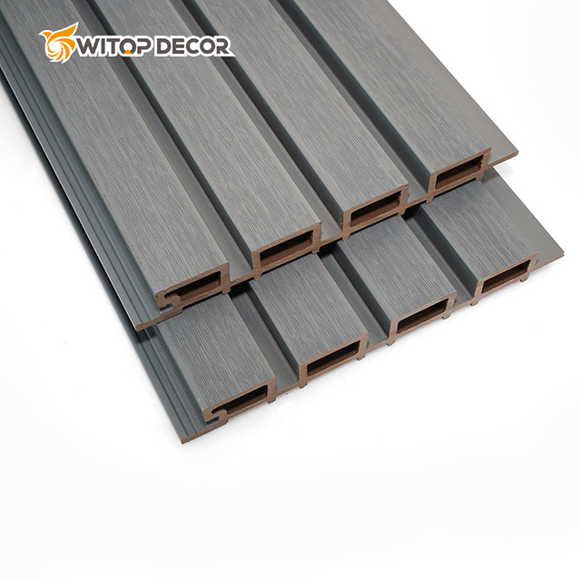 High Quality WPC Online Embossing Outdoor Composite Wall Cladding
