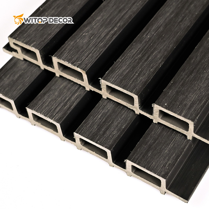 Decorative Wall Covering Panels WPC Exterior 3D Wall Cladding
