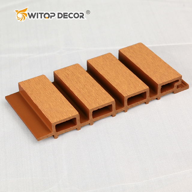 Factory Direct Wood Grain Boards Wall Louvers Outdoor Wall Cladding