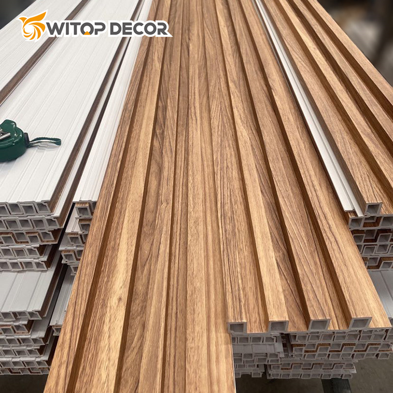 Interior Eco-Friendly Indoor Laminated WPC Wall Panel