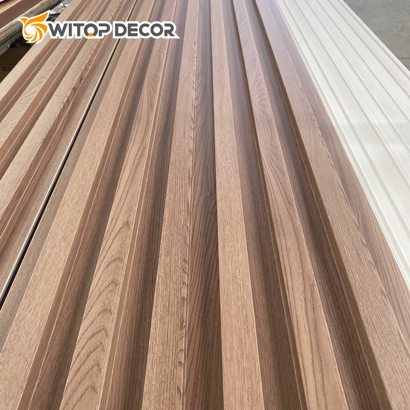 Sanding Surface Wall Decoration Material WPC Wall Panel