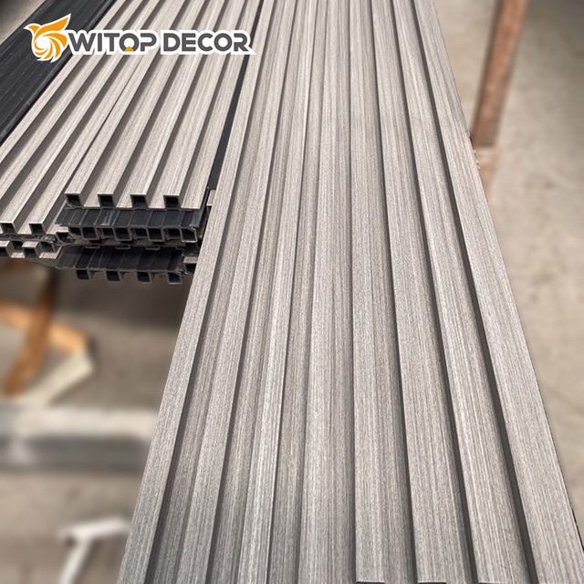 Interior Wall Cladding WPC Slat Wall Panel for Indoor Decor