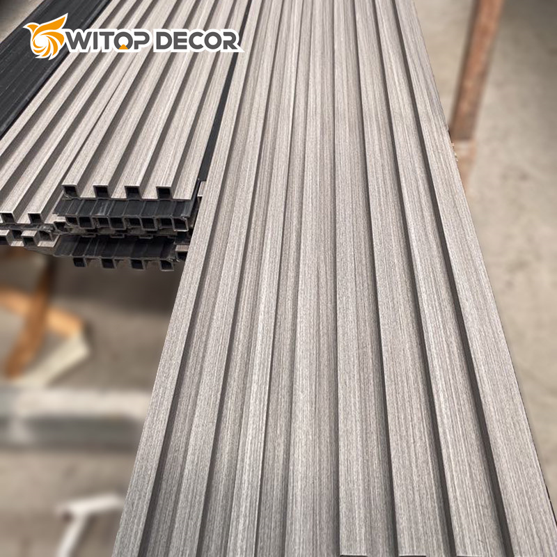 Interior Wall Cladding WPC Slat Wall Panel for Indoor Decor