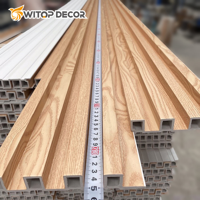 Fireproof Building Material 3D Print WPC Panel for Wall