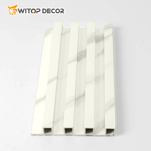 Factory Price Interior Decoration WPC Fluted Wall Panel for Living Room