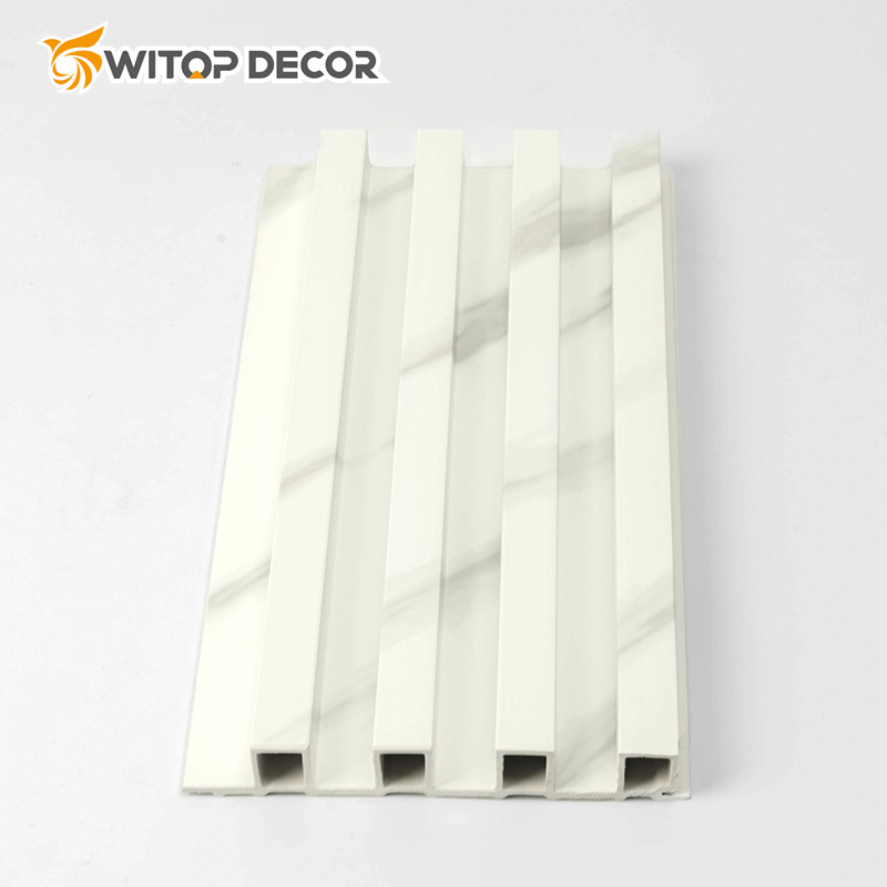 Factory Price Interior Decoration WPC Fluted Wall Panel for Living Room