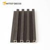 Factory Price Interior Decoration WPC Fluted Wall Panel for Living Room