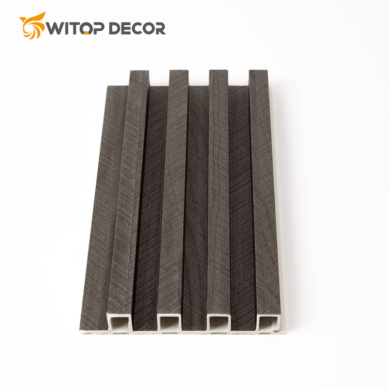 Factory Price Interior Decoration WPC Fluted Wall Panel for Living Room